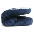 thumbnail image 4 of Dream Pairs Womens Soft Memory Foam Slippers Slip-on Ballerina Winter House Slippers Bedroom Fuzzy Slippers Shoes BALLERINA NAVY Size 12, 4 of 6