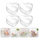 thumbnail image 3 of 4Pcs Heart Candies Boxes Transparent Treat Boxes Candy Packing Boxes Wedding Party Candy Boxes, 3 of 4