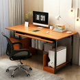 thumbnail image 2 of Write Bedroom Office Desks Study Secretaire Workbench Modern Office Desks Simplicity Table Escritorio Ordenador Furniture QF50OD My Lux Decor Round, 2 of 24