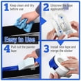 thumbnail image 5 of 2 Pack Masking Paint Tape Applicator with White Blue Each 1.4 Inch Painters Tape, Portable Masking S, 5 of 5