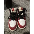 thumbnail image 2 of Ni - ke Ni - ke Boys Air Jordan 1 Mid 640734-173 Red Basketball Shoes Sneakers Size 2Y, 2 of 5