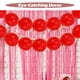 thumbnail image 4 of 100 globos de látex rojos con cola de enlace para bodas, cumpleaños, fiestas, decoración impresionante, globo de látex rojo con diseño de cola, accesorios para fiestas, 4 of 7