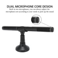 thumbnail image 4 of Professional Interview Microphone, 100 -16KHz Handheld Phone Microphone Aluminium Alloy Condenser  for DSLR Cameras for Journalists, 4 of 8