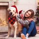 thumbnail image 5 of Pack Dog Bandana Christmas Classic Plaid Pet Bandana Bufanda Triangle Bib Bandana Ropa para mascotas Accesorios para perros pequeños Adepaton Ropa para Perro, 5 of 5