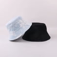 thumbnail image 6 of CoCopeaunts Tie Dye Bucket Hat Reversible Double-Sided Basin Hat Graffiti Fisherman Hat Outdoor Anti-Ultraviolet Bucket Cap, 6 of 8