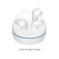 thumbnail image 2 of Auriculares inalámbricos Bluetooth, estuche de carga, cargador, base, reemplazo de la base para Samsung Galaxy Buds, blanco Methold EL2751-02B, 2 of 2
