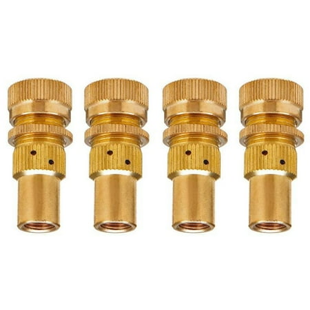 

4Pcs Universal Offroad Brass Car Tire Venting Machines Accessories Kit Automatic 6-30 PSI Auto Tyre Adjustable Bleeder