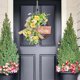 thumbnail image 5 of Spring Flower Wreath Hanging Small Bow Flower Wreath Hanging Decoration In Front Of The Door Holiday Decoration Props, 5 of 9