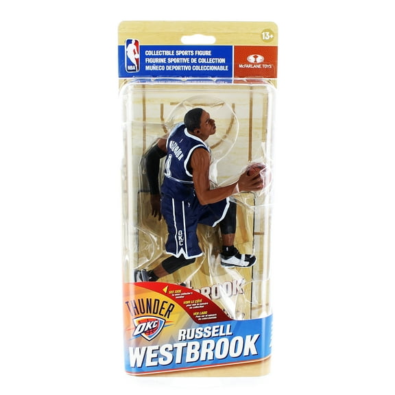 Oklahoma City Thunder NBA Series 29 Collectible Figure: Russell Westbrook (Blue Uniform Silver Variant)