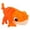 Orange, variant on XIANXIAN Cute Chameleon Stuffed Animal,Chameleon Plush Doll Green Blue Orange Toy Soft Stuffed Toy Animal Body Pillow, 11.8 Inches