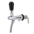 thumbnail image 2 of Haofy Robinet à Bière, Filetage G5/8 Po Robinet Réglable en Acier Inoxydable 304 avec Poignée Noire pour Bars Pubs Restaurants Hôtels Maisons, 2 of 8