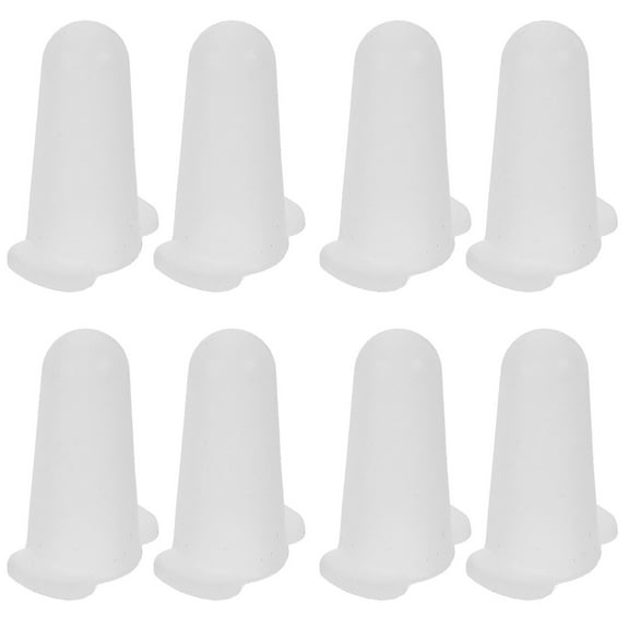 MLINS 8 pcs Cake Piping Tip Covers Cake Decorating Frosting Tip Covers Flexible Silicone Covers
