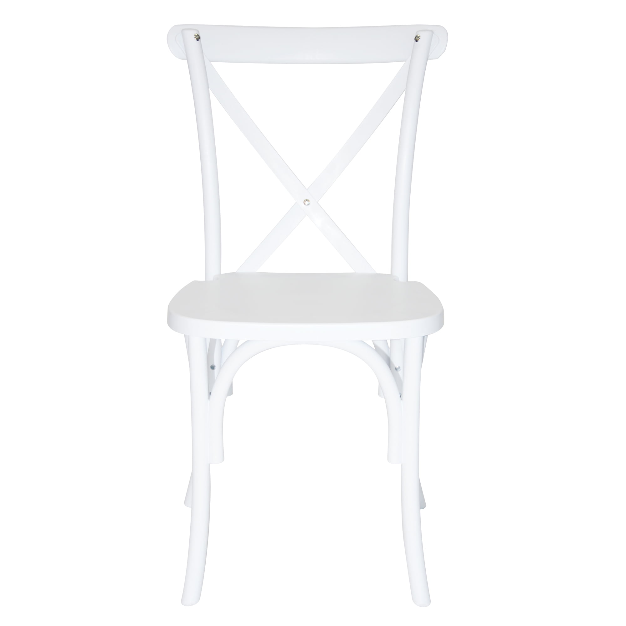 Chair - Lucca X Back Resin - White - KD Assembly Required (4/Box)