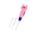 thumbnail image 1 of serony Cartoon Animal Light Ear Wax Remover Set Kids Toddlers Infants Baby Adult Earwax Remover Kit Ear Pick Spoon Random Cartoon, 1 of 8