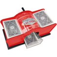 thumbnail image 3 of Barajador de cartas manual con manivela de plástico resistente para el hogar o el entretenimiento esquí esquí Gafas de esquí, 3 of 5
