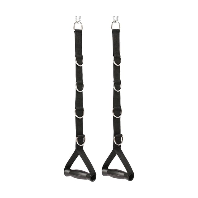 Manijas de banda de resistencia, correa de bíceps y tríceps, manijas para máquina de cables, manijas de ejercicio para hacer ejercicios, ejercicios de