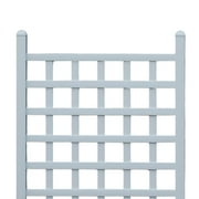 DuraTrel Country 35 x 66 White Vinyl Wall Trellis