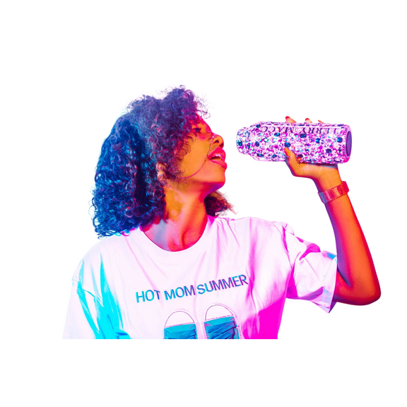 Terry Macc Hot Mom Summer T-Shirt, Women's Graphic Casual Tee, 100% Cotton