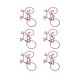 thumbnail image 4 of 100 Clips De Papel, Mini Clips De Papel Multiusos Con Forma De Bicicleta Linda, Proceso De Galvanoplastia, Clips De Papel De Metal Duraderos Y Resistentes Al óxido Para Oficina, Escuela, Hogar, 4 of 14