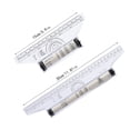 thumbnail image 3 of Milue Plastic Measuring Rolling Ruler Parallel Ruler Multifunctional for Drafting, 3 of 11