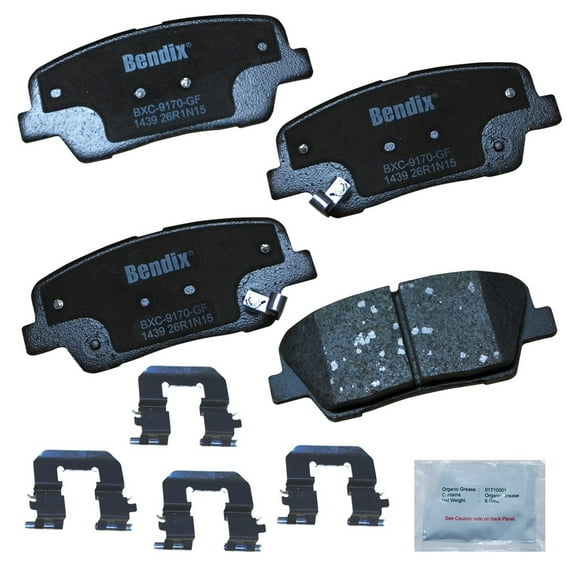 Bendix Brakes Disc Brake Pad Set Fits select: 2011-2015,2018-2019 KIA SORENTO