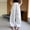 White, variant on Liyamei Girls Lightweight Cargo Pants with Wide Leg and Draped Pleats for Casual Wear Size 5-16 Years