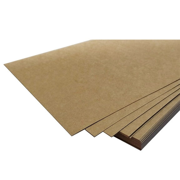 100 hojas de papel kraft delgado de 125g Tamaño carta Para invitaciones y manualidades