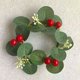 thumbnail image 5 of Artificial Christmas Wreath Xmas Tree Door Hanging Ornaments Merry Christmas Decorations for Home Navidad 2023 Happy New Year, 5 of 5
