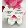 thumbnail image 5 of TY Valentines ROMEO Pink Dog Beanie Boos 6" Plush, 5 of 6