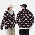 thumbnail image 4 of Balery Gradient Butterfly Sudadera ligera de manga larga con capucha y protección solar UPF 50+ para hombre y mujer, ideal para pesca y running-Medium, 4 of 7