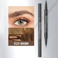 thumbnail image 2 of SharkTRUE Dual-Ended Eyebrow Pencil With Brush, Waterproof Long-Lasting Makeup, 2 of 8