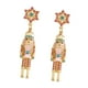 thumbnail image 3 of 4xPendientes De Navidad Pendientes De Cascanueces Pendientes Navideños únicos Y Lindos De Vestir Rosa, 3 of 8
