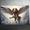 thumbnail image 2 of Welsh Springer Spaniel Gift - Cat or Dog Pet Loss Gift for a Grieving Friend - Pet Remembrance Gift and Sympathy Photo Keepsake, wall paper, kitchen wall décor, 2 of 4