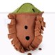 thumbnail image 2 of Juguete de peluche dispensador de golosinas para perros, forma de nuez, interactivo, divertido, resistente a mordeduras, juguete de peluche para olfatear perros, gatos y mascotas, 2 of 8