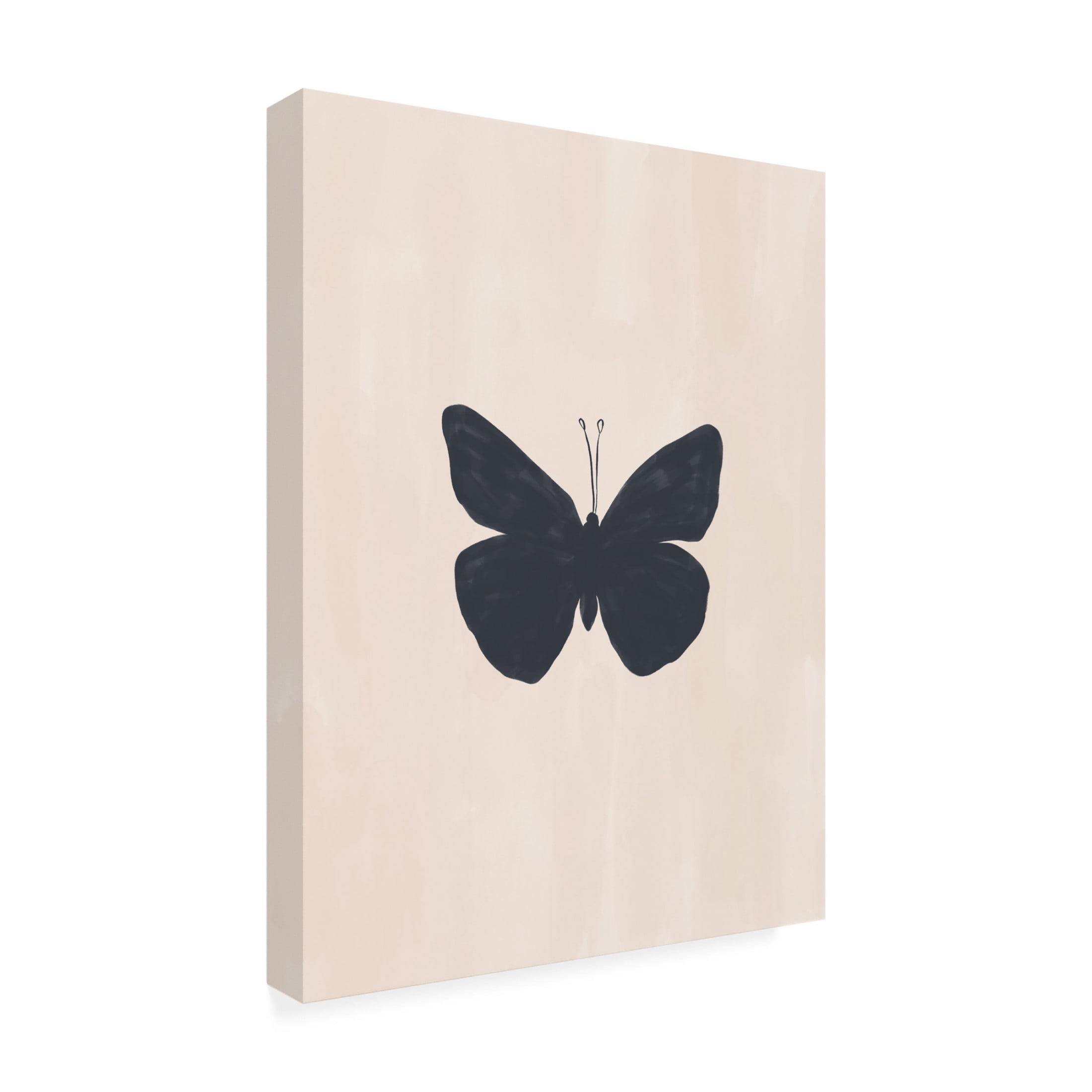 Trademark Fine Art Ivy Green Illustrations Butterfly Canvas Wall Art