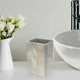 thumbnail image 3 of nu steel Stone Hedge Resin Decorative Tumbler Cup for Bathroom Vanity Countertops, 3 of 4