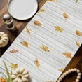thumbnail image 2 of Fall Thanksgiving Table Runner, Autumn Thanksgiving Kitchen Dining Table Decoration for Home Party Decor 13x90 Inches, 2 of 9