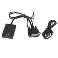 thumbnail image 1 of Vga Macho Cable de Audio Convertidor de Adaptador para Pc tv Accesorios para Television Baoblaze Convertidor de VGA a HDMI, 1 of 8