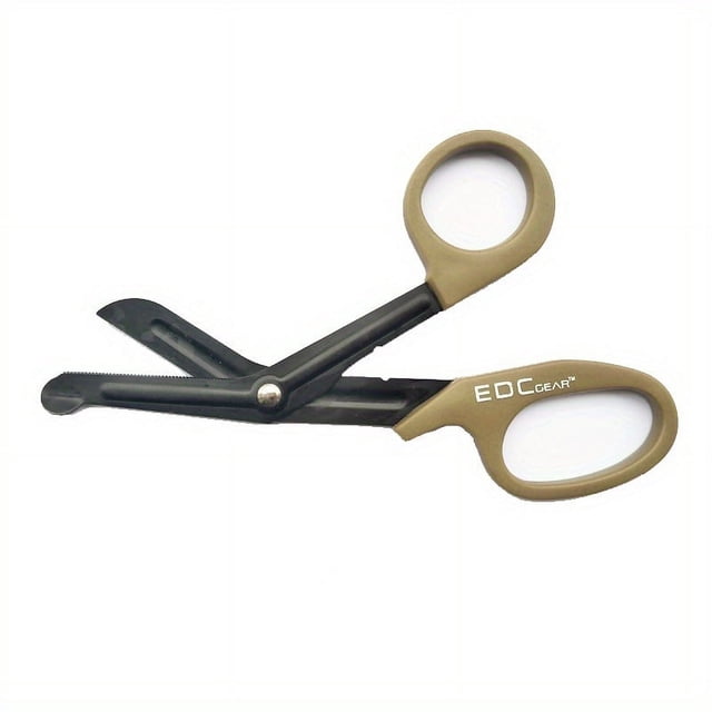 1pc Tactical Military EDC Medical Scissors EMT Trauma Shears First Aid & Paramedic Bandage Emergency Multi Functional Shears
