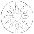 Wilton Autumn/Heart Sunflower Pie Crust Cutter, 230800360