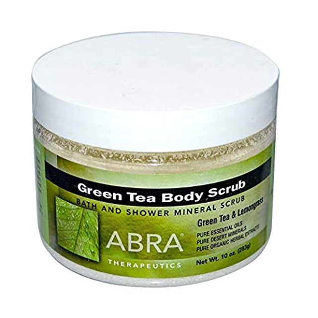 Abra Therapeutics Exfoliante corporal con té verde - 10 oz