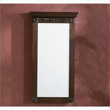 Holly & Martin Vivienne Wall-Mount Jewelry Armoirein Espresso