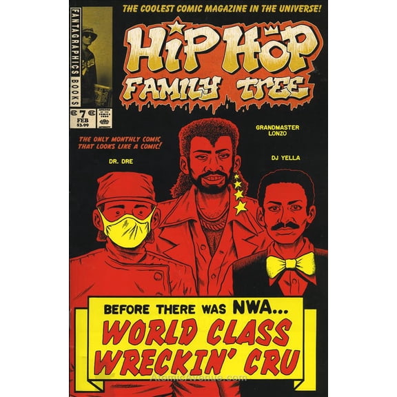 Hip Hop Family Tree #7 VF ; Fantagraphics Comic Book