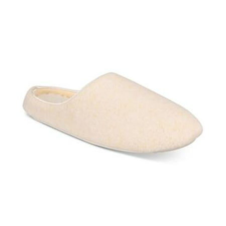 

MSRP $25 Charter Club Sweater Knit Slippers With Memory Foam Beige Size XL