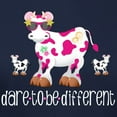 thumbnail image 3 of CafePress - Dare To Be Different Women's Dark T Shirt - Women's Traditional Fit Dark T-Shirt, 3 of 4