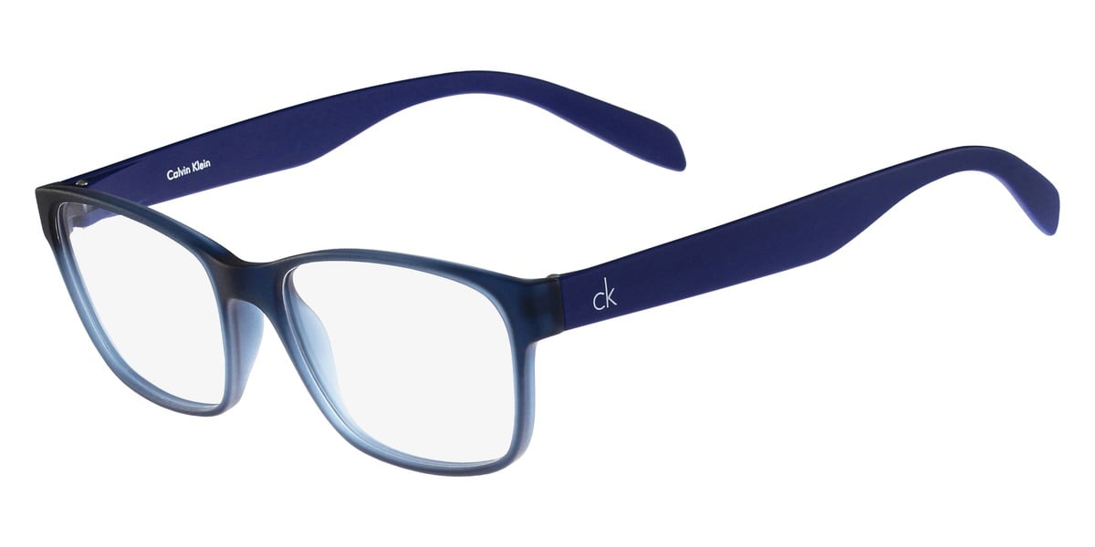 Calvin Klein CK5890 Full Rim Rectangle Blue Eyeglasses 