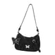thumbnail image 4 of Bolso de mano para mujer con diseño de mariposa, ligero, elegante y casual. Negro, 4 of 9