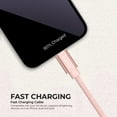 thumbnail image 5 of Liquipel Powertek Denim USB-A to Lightning - Pink, 5 of 7