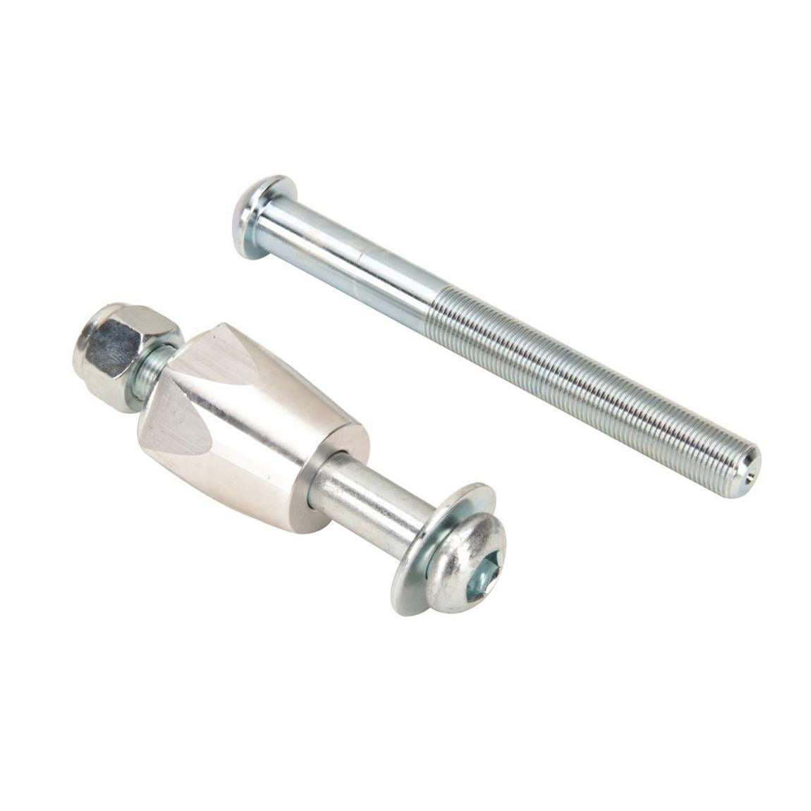 Coilover Shock Mount Bolt w/ Polished Support Collar, 6 Inch Walmart