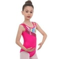 thumbnail image 3 of BULLPIANO Girls Gymnastics Leotards Sparkling Dance Clothes Biketard Sportswear 3-14 Years, 3 of 10